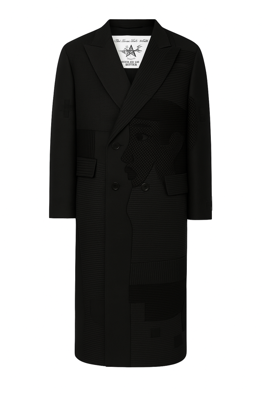 Long Tailored Coat (Black)