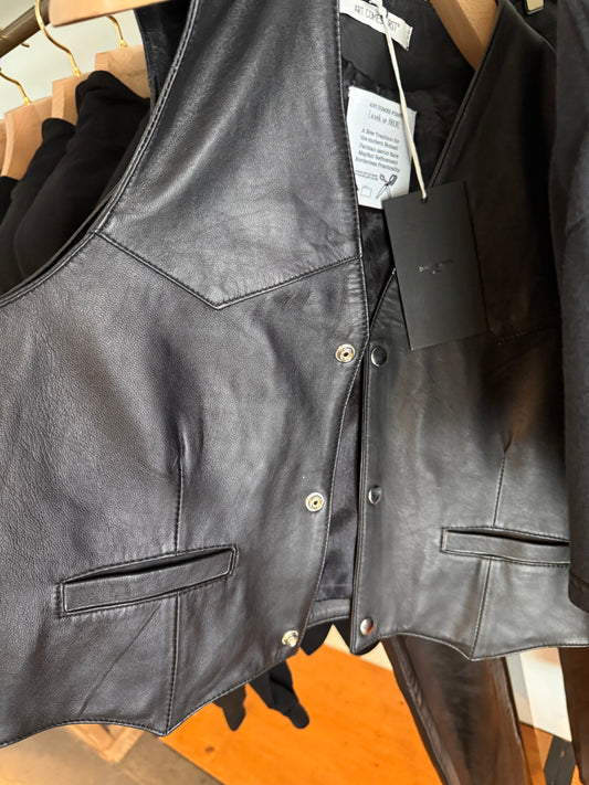 Leather Waist Coat